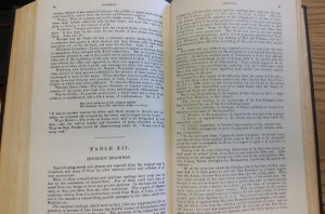 Table of Spurious Readings in Campbell's Living Oracles