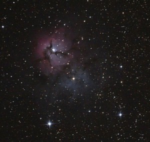 Trifid Nebula ... 6" f/4.3 rich field